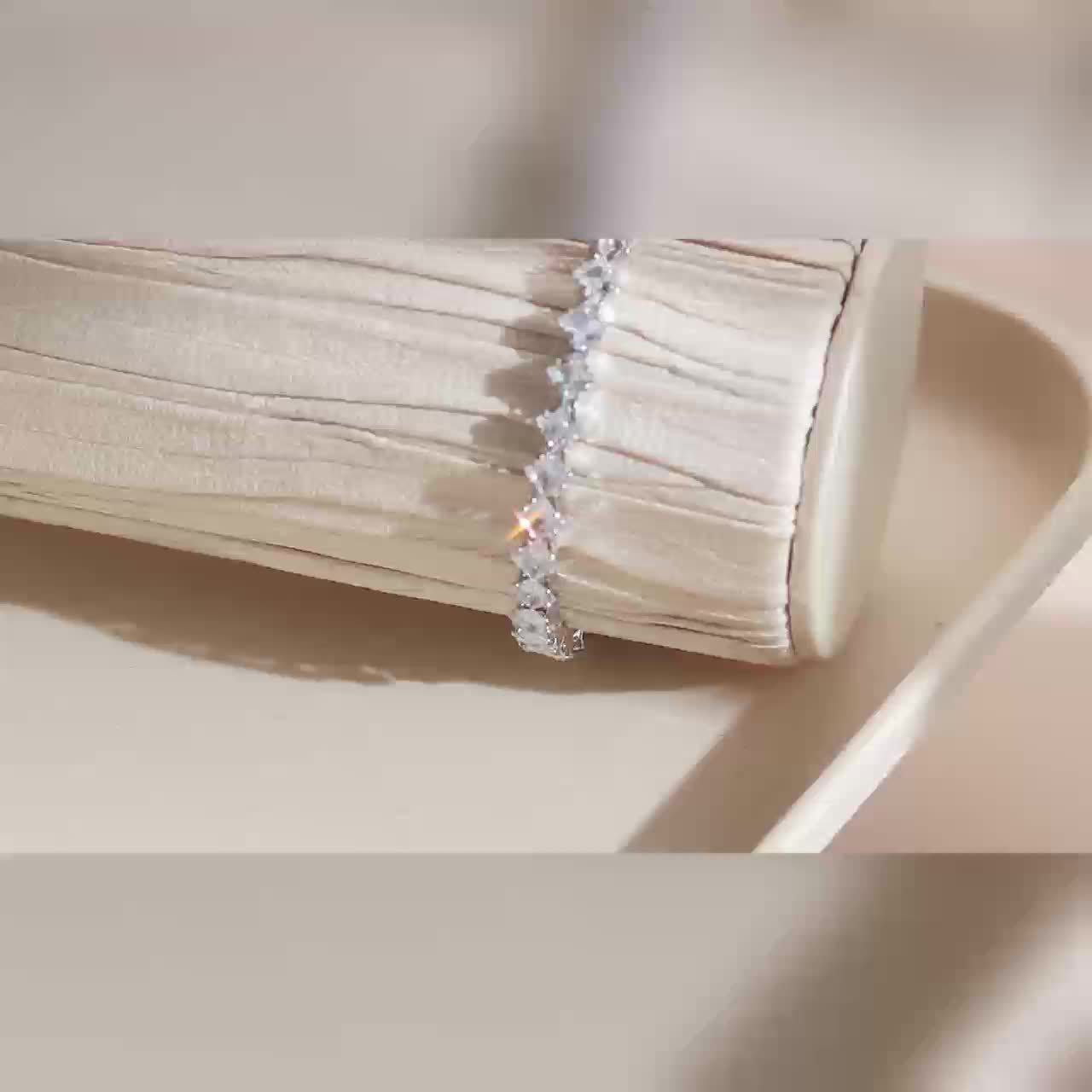 Women's Zirconia Square Adjustable Open Bangle